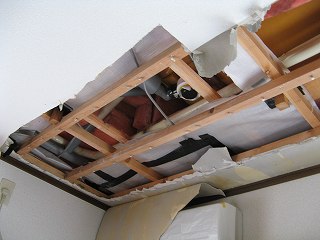 天井修理